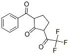 2-Benzoyl-5-(trifluoroacetyl)cyclopentanone Structure,62185-60-8Structure