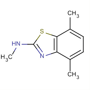 2-Benzothiazolamine,n,4,7-trimethyl-(9ci) Structure,62194-24-5Structure