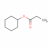 Cyclohexyl propionate Structure,6222-35-1Structure