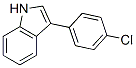 3-(4-Chlorophenyl)indole Structure,62236-80-0Structure