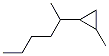 1-Methyl-2-(1-methylpentyl)cyclopropane Structure,62238-06-6Structure