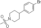 4-(4-Bromophenyl)-1-(methylsulfonyl)piperidine Structure,622386-94-1Structure