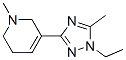 Pyridine, 3-(1-ethyl-5-methyl-1h-1,2,4-triazol-3-yl)-1,2,5,6-tetrahydro-1-methyl-(9ci) Structure,622403-90-1Structure