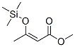 3-(Trimethylsilyloxy)crotonic acid methyl ester Structure,62269-44-7Structure