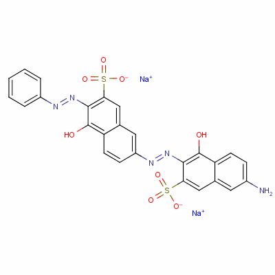 Direct red 16 Structure,6227-02-7Structure