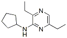 Pyrazinamine, n-cyclopentyl-3,6-diethyl-(9ci) Structure,622835-15-8Structure