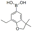 (9ci)-(7-乙基-2,3-二氢-3,3-二甲基-5-苯并呋喃)-硼酸结构式_623175-86-0结构式