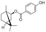 REL-4-羟基苯甲酸 (1R,2R,4R)-1,7,7-三甲基双环[2.2.1]庚-2-基酯结构式_62356-47-2结构式