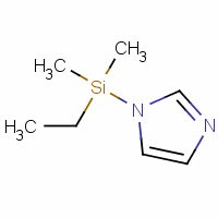 1-(Dimethylethylsilyl)imidazole Structure,62365-34-8Structure