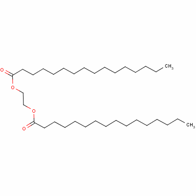 Hexadecanoic acid, 1,2-ethanediyl ester Structure,624-03-3Structure