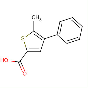 5-Methyl-4-phenyl-thiophene-2-carboxylic acid Structure,62404-08-4Structure