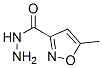 5-Methylisoxazole-3-carbohydrazide Structure,62438-03-3Structure