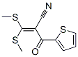 3,3-双(甲基硫代)-2-(2-噻吩)丙烯腈结构式_62455-60-1结构式