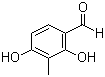 2,4-二羟基-3-甲基苯甲醛结构式_6248-20-0结构式