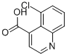 5-Chloroquinoline-4-carboxylic acid Structure,62482-32-0Structure