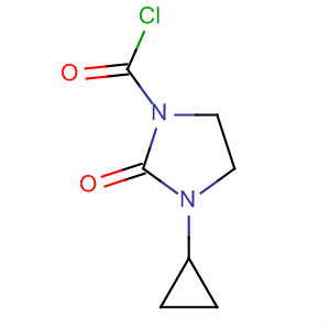 3-環丙基-2-氧代-咪唑啉-1-羰酰氯結構式_62492-40-4結構式