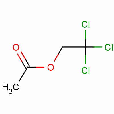 2,2,2-Trichloroethyl acetate Structure,625-24-1Structure