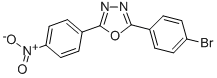 2-(4-Bromophenyl)-5-(4-nitrophenyl)-1,3,4-oxadiazole Structure,62507-55-5Structure