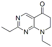 Pyrido[2,3-d]pyrimidin-5(6h)-one, 2,8-diethyl-7,8-dihydro- (9ci) Structure,625107-67-7Structure