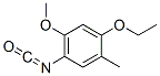 Benzene, 1-ethoxy-4-isocyanato-5-methoxy-2-methyl-(9ci) Structure,625119-57-5Structure