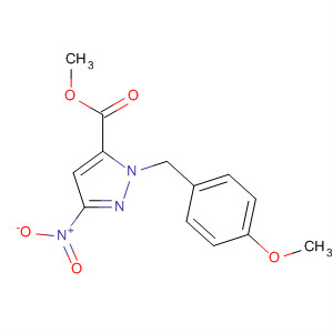 Methyl 1-(4-methoxybenzyl)-3-nitro-1h-pyrazole-5-carboxylate Structure,625386-10-9Structure