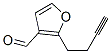 3-Furancarboxaldehyde, 2-(3-butynyl)-(9ci) Structure,625415-42-1Structure