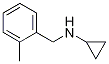 Cyclopropyl-(2-methylbenzyl)amine Structure,625435-05-4Structure