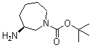 Tert-butyl (3s)-3-aminoazepane-1-carboxylate Structure,625471-04-7Structure