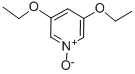 3,5-Diethoxypyridine-1-oxide Structure,62566-54-5Structure