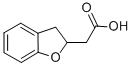 2,3-Dihydro-1-benzofuranacetic acid Structure,62590-78-7Structure