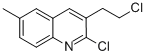 2-Chloro-3-(2-chloroethyl)-6-methylquinoline Structure,62595-02-2Structure