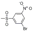 1-Bromo-3-(methylsulfonyl)-5-nitrobenzene Structure,62606-15-9Structure