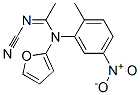 Ethanimidamide, n-cyano-n-2-furanyl-n-(2-methyl-5-nitrophenyl)- Structure,626217-40-1Structure