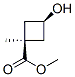 顺式-(9ci)-3-羟基-1-甲基-环丁烷羧酸结构式_626238-08-2结构式