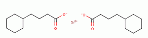 Strontium cyclohexanebutyrate (aas) Structure,62638-05-5Structure