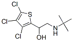 2-Tert-butylamino-1-(3,4,5-trichloro-2-thienyl)ethanol Structure,62673-51-2Structure