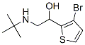 1-(3-Bromo-2-thienyl)-2-tert-butylaminoethanol Structure,62673-54-5Structure