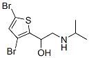 1-(3,5-Dibromo-2-thienyl)-2-isopropylaminoethanol Structure,62673-58-9Structure