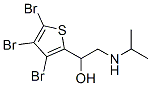 2-Isopropylamino-1-(3,4,5-tribromo-2-thienyl)ethanol Structure,62673-61-4Structure