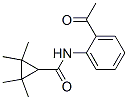 (9ci)-n-(2-乙酰基苯基)-2,2,3,3-四甲基-环丙烷羧酰胺结构式_627061-11-4结构式