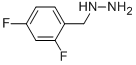 (9ci)-[(2,4-二氟苯基)甲基]-肼结构式_627076-28-2结构式