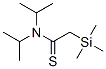 Ethanethioamide, n,n-bis(1-methylethyl)-2-(trimethylsilyl)- Structure,62785-62-0Structure