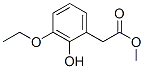 Benzeneacetic acid, 3-ethoxy-2-hydroxy-, methyl ester (9ci) Structure,628335-11-5Structure