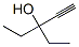 3-Ethyl-1-pentyn-3-ol Structure