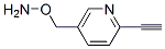 (9CI)-5-[(氨基氧基)甲基]-2-乙炔-吡啶结构式_628704-32-5结构式