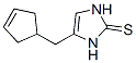 2H-imidazole-2-thione, 4-(3-cyclopenten-1-ylmethyl)-1,3-dihydro- Structure,628730-30-3Structure