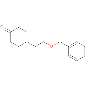 4-(2-Benzyloxyethyl)cyclohexanone Structure,628731-60-2Structure