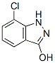 3-Hydroxy-7-chloro-1h-indazole Structure,6290-87-5Structure