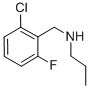 N-(n-propyl)-2-chloro-6-fluorobenzylamine Structure,62924-65-6Structure