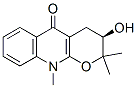 (3R)-2,3,4,10-tetrahydro-3-hydroxy-2,2,10-trimethyl -5h-pyrano[2,3-b]quinolin-5-one Structure,62928-56-7Structure